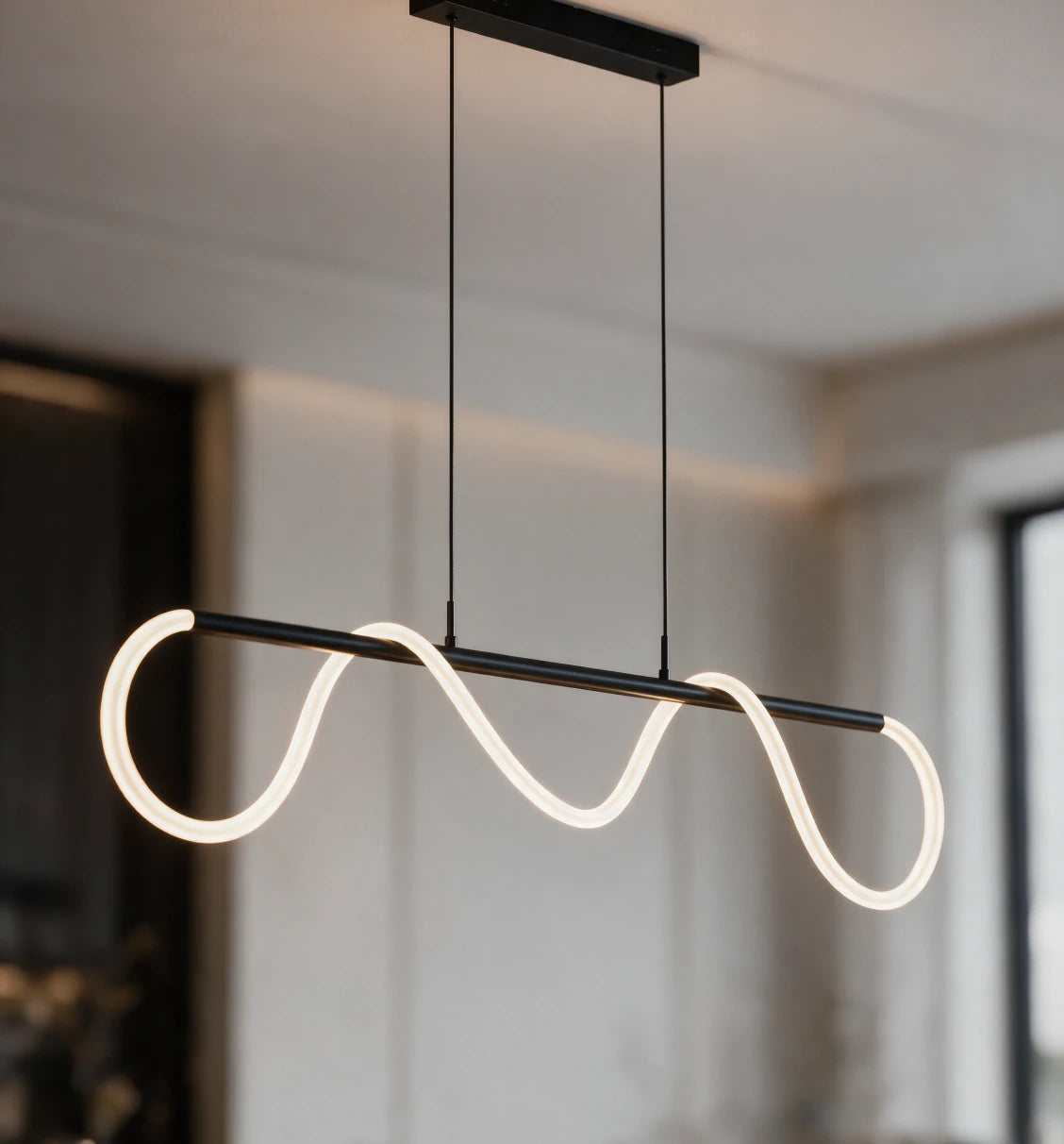 Light as a sweeping line