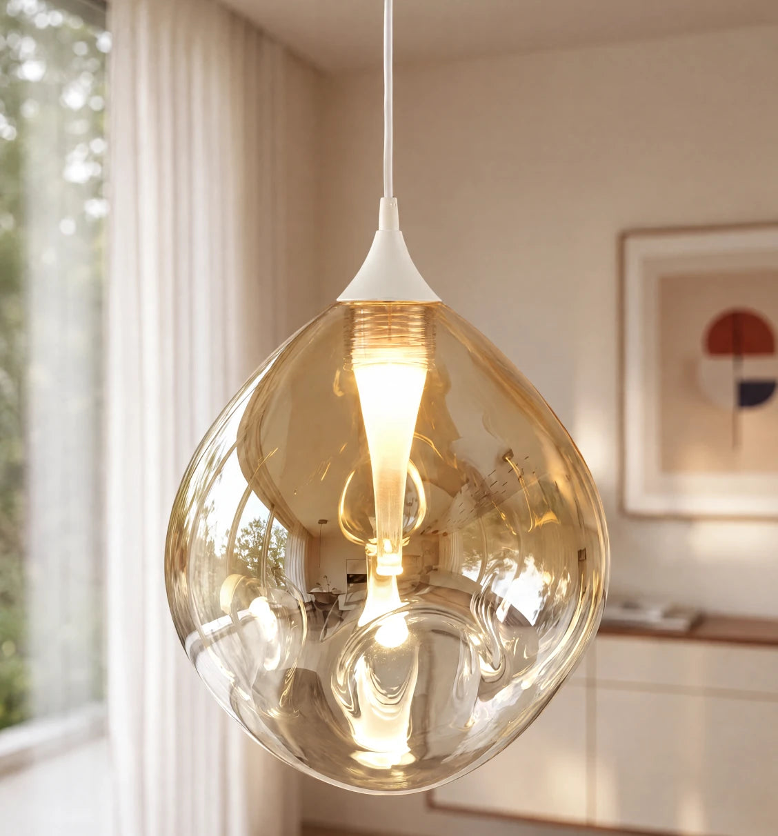 Gradient glass as an eye-catcher