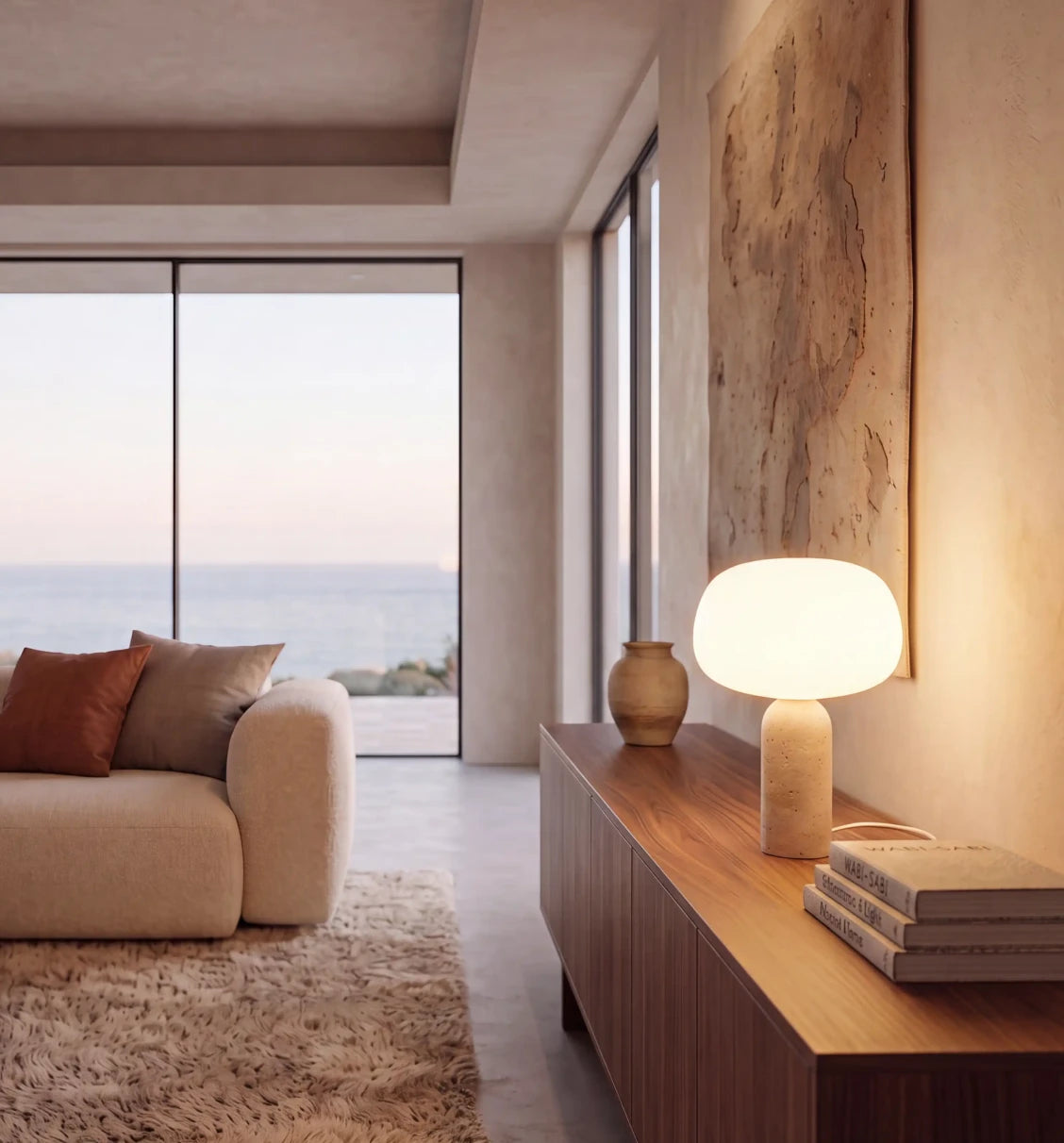 Soft shape meets fine materials