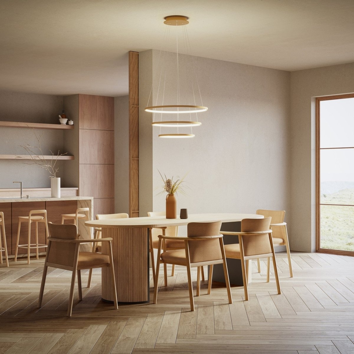 Niet-verblindende verlichting voor een aangename sfeer